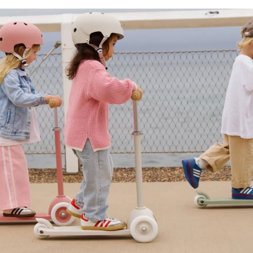 Patinete ecológico BANWOOD blanco BW-ECO-SCOOTER-IVORY