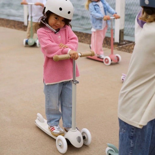 Patinete ecológico BANWOOD blanco BW-ECO-SCOOTER-IVORY