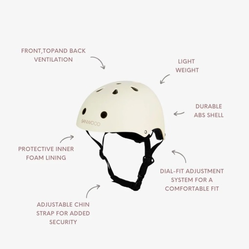 BANWOOD Classic Helmet 50-54cm Cream BW-HELMET-CREAM