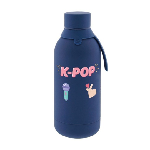 Garrafa térmica LOVELY STORY K-POP Dark Blue 500ml