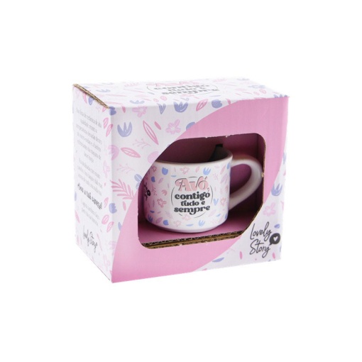 Chávena de café LOVELY STORY "Avó, contigo tudo e sempre" 50 ml