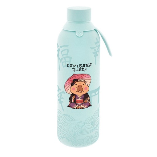 Garrafa térmica LOVELY STORY 750 ml Capivara "Capibara queen"