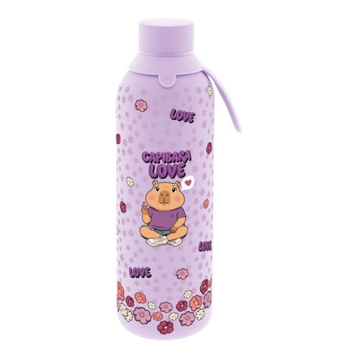 Garrafa térmica LOVELY STORY 750 ml Capivara "Capibara love"
