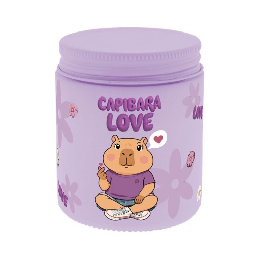 Vela aromática LOVELY STORY Capivara "Capibara love" 160 g Amora