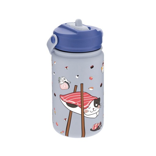 Botella térmica enrollable Lovely Story Kitty de 330 ml con adaptador