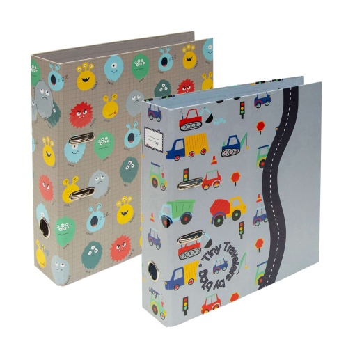 Dossier escolar A4 ANCOR B'Log Play Me lombada larga 2 argolas sortido