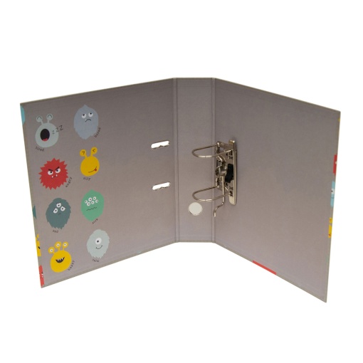 A4 school folder ANCOR B'Log Play Me wide spine 2 rings assorted
