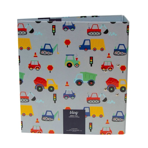 A4 school folder ANCOR B'Log Play Me wide spine 2 rings assorted