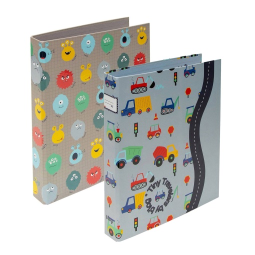 Dossier escolar A4 ANCOR B'Log Play Me lombada estreita 2 argolas sortido