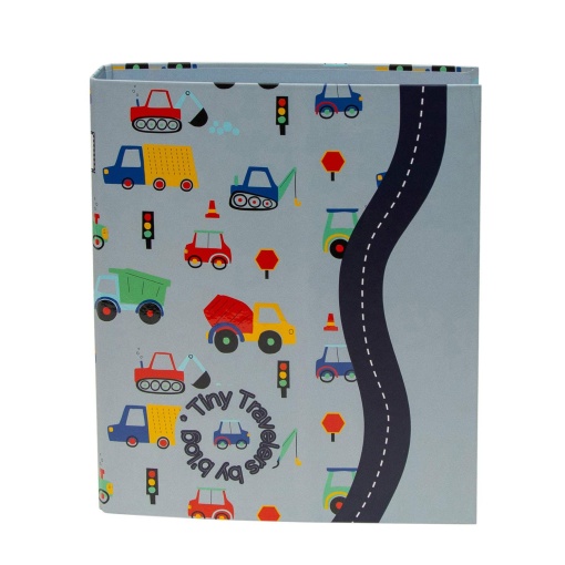 A4 school binder ANCOR B'Log Play Me narrow spine 2 rings assorted