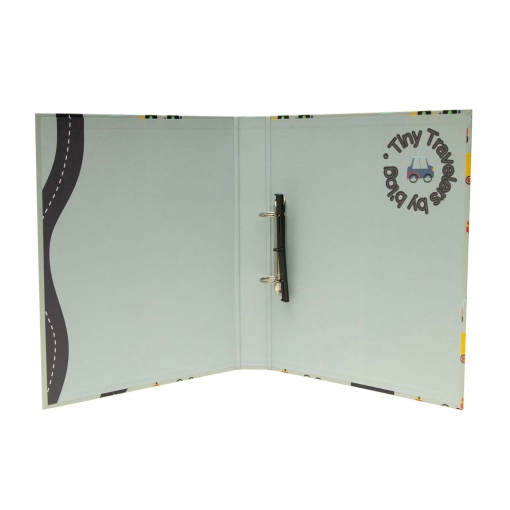 A4 school binder ANCOR B'Log Play Me narrow spine 2 rings assorted