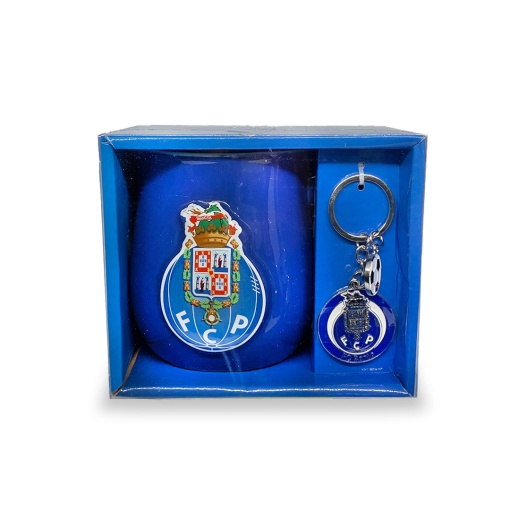 "Stone" Mug + Porto Keychain Set