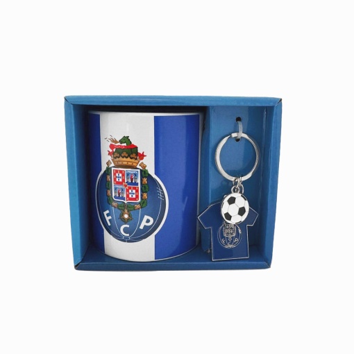 Porto Mug + Keychain Set