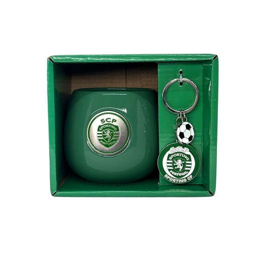 Set of Domed Mug + Sporting Keychain