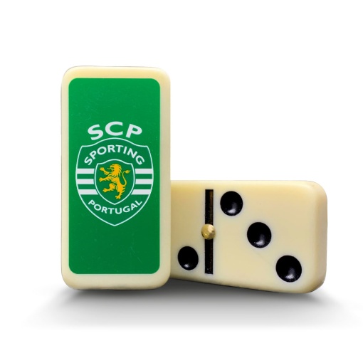 Sporting Dominoes with Wooden Box