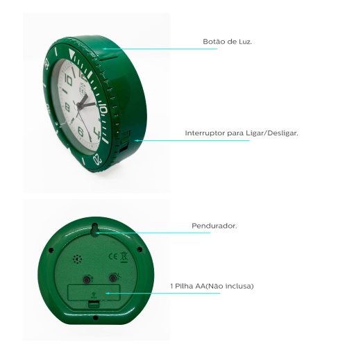 Sporting Alarm Clock with Light