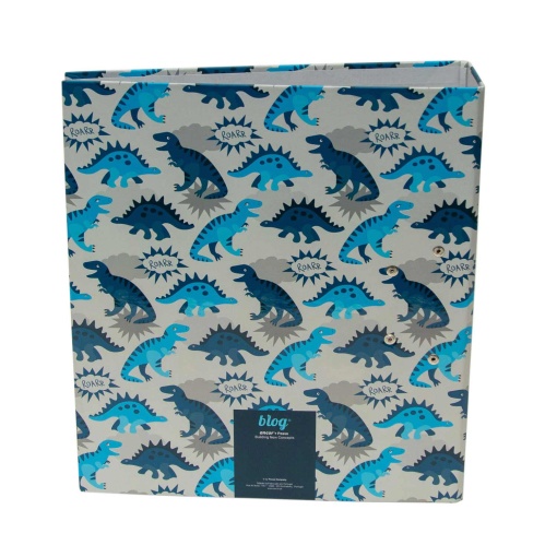 Dossier escolar A4 ANCOR B'Log Dino lombada larga 2 argolas