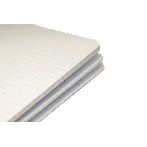 Caderno A5 agrafado ANCOR B'LOG Dino quadriculado 48 folhas 90 g