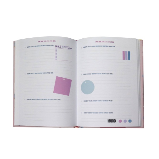 Weekly school planner A5 ANCOR B'LOG Fairies 2026/27