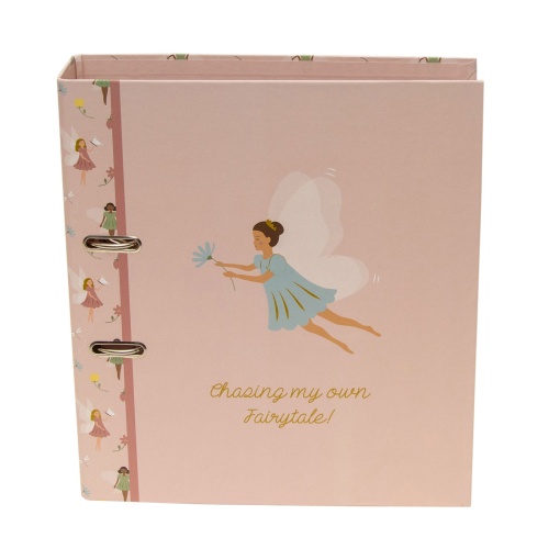A4 school folder ANCOR B'LOG Fairies wide spine 2 rings assorted