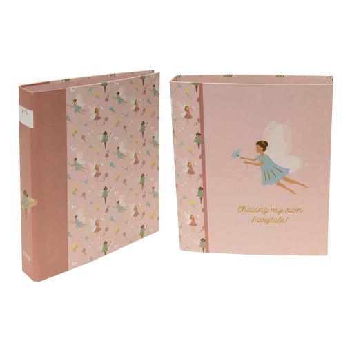 Dossier escolar A4 ANCOR B'LOG Fairies lombada estreita 2 argolas sortido