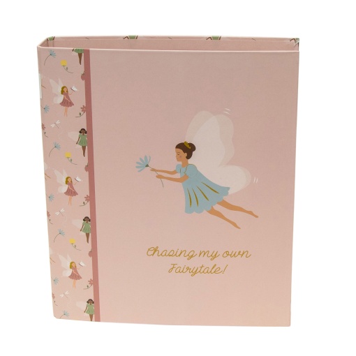 A4 school folder ANCOR B'LOG Fairies narrow spine 2 rings assorted