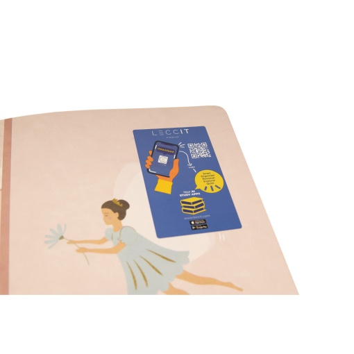 A4 stapled notebook, ANCOR B'LOG Fairies lined, 48 sheets, 90 g, assorted.