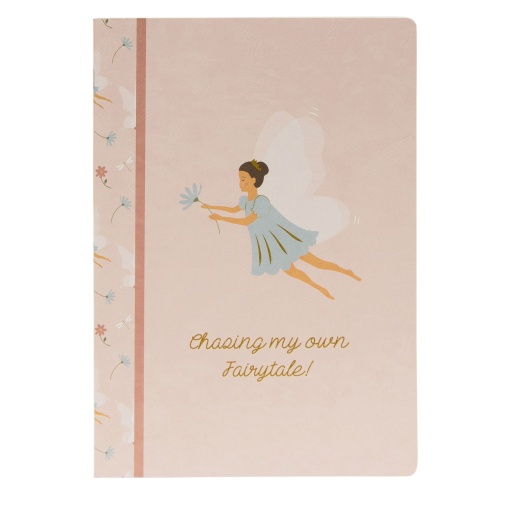 A5 stapled notebook, ANCOR B'LOG Fairies lined, 48 sheets, 90 g, assorted.