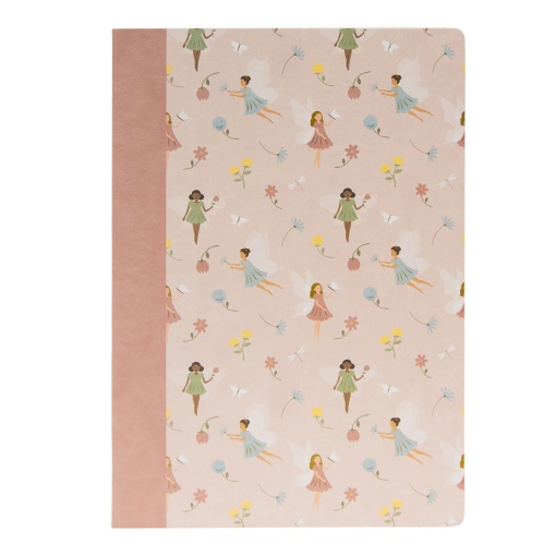 A5 stapled notebook, ANCOR B'LOG Fairies grid, 48 sheets, 90 g, assorted.