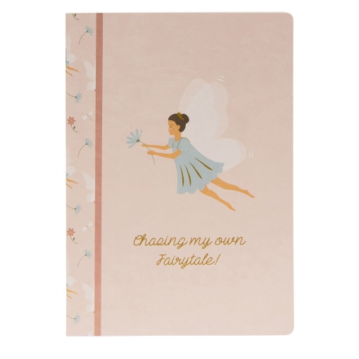 A5 stapled notebook, ANCOR B'LOG Fairies grid, 48 sheets, 90 g, assorted.