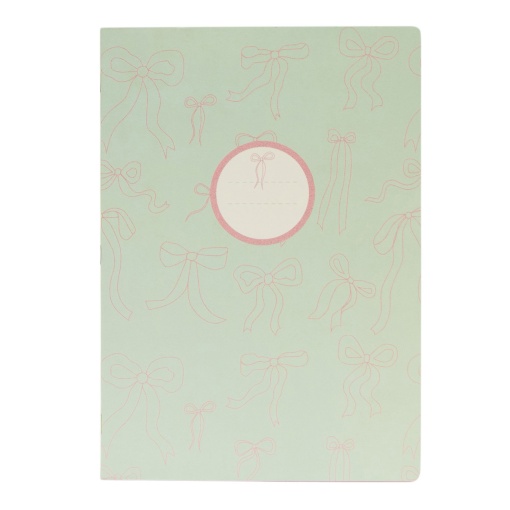 A4 stapled notebook, ANCOR B'LOG Laces, lined, 48 sheets, 90 g, assorted.