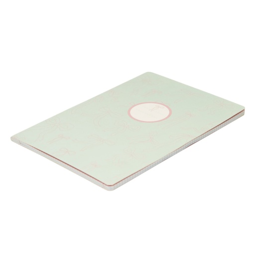 A4 stapled notebook, ANCOR B'LOG Laces, lined, 48 sheets, 90 g, assorted.