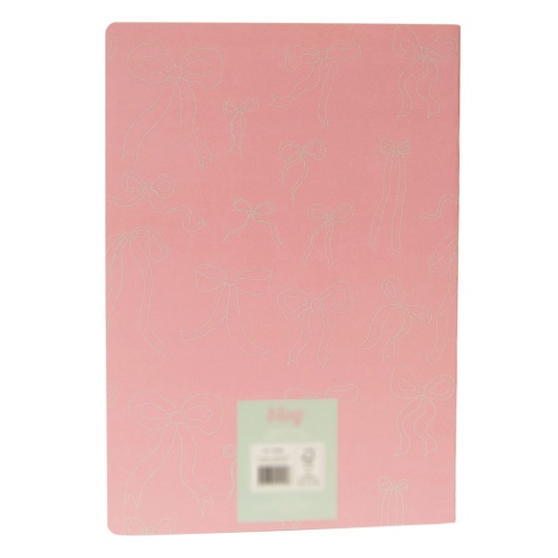 A4 stapled notebook, ANCOR B'LOG Laces, lined, 48 sheets, 90 g, assorted.