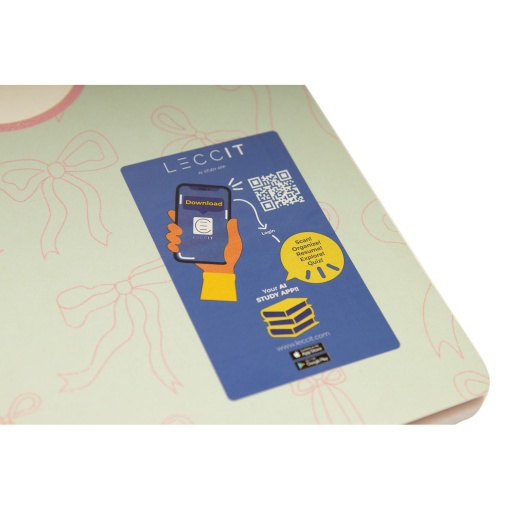 A4 stapled notebook, ANCOR B'LOG Laces, lined, 48 sheets, 90 g, assorted.