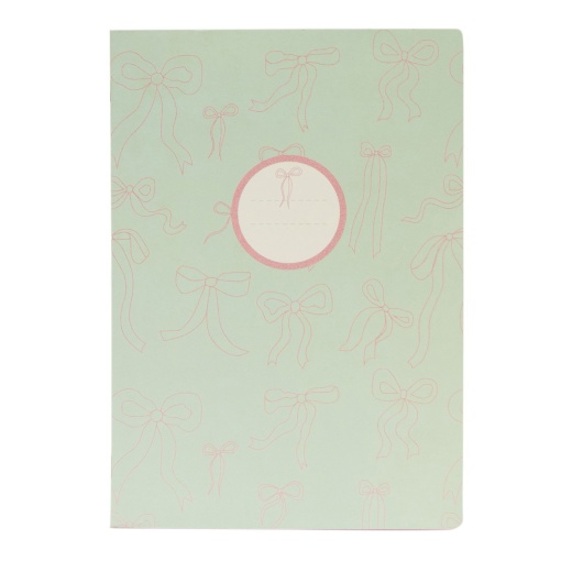 A5 stapled notebook, ANCOR B'LOG Laces, lined, 48 sheets, 90 g, assorted.