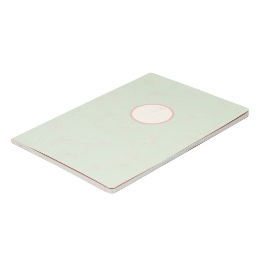 A5 stapled notebook, ANCOR B'LOG Laces, lined, 48 sheets, 90 g, assorted.