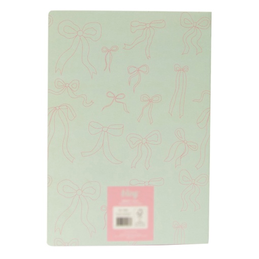 A5 stapled notebook, ANCOR B'LOG Laces, lined, 48 sheets, 90 g, assorted.