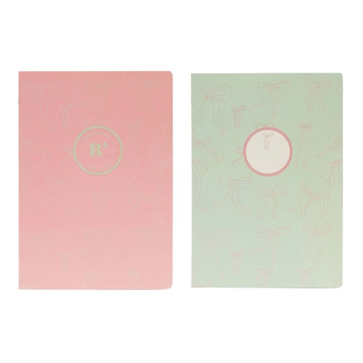 Caderno A5 agrafado ANCOR B'LOG Laces quadriculado 48 folhas 90 g sortido