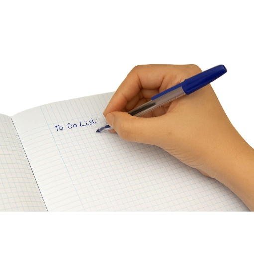 A5 stapled notebook, ANCOR B'LOG Laces grid, 48 sheets, 90 g, assorted paper.