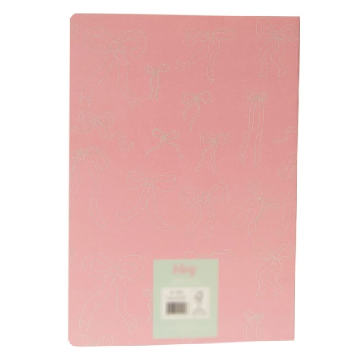 A5 stapled notebook, ANCOR B'LOG Laces grid, 48 sheets, 90 g, assorted paper.