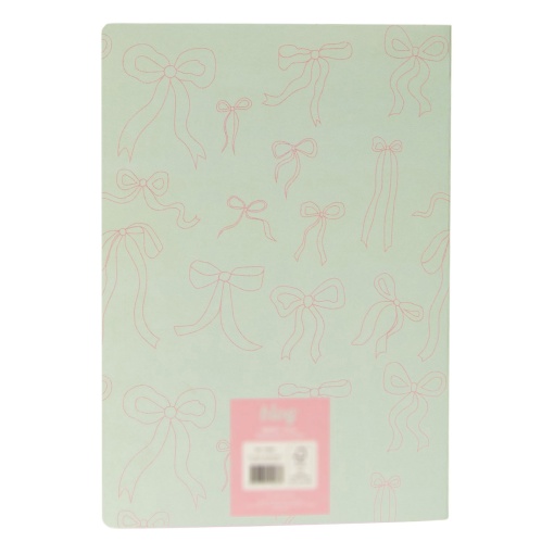 A5 stapled notebook, ANCOR B'LOG Laces grid, 48 sheets, 90 g, assorted paper.