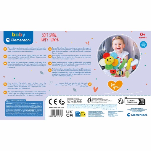 Spiral flower happy CLEMENTONI Baby