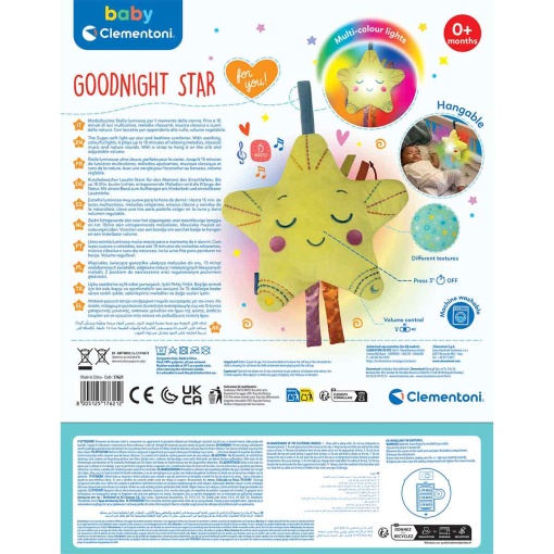 Luminous star CLEMENTONI Baby