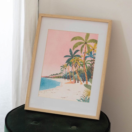 Pintura por números La Petit Épicerie Petit Pinceau 24,5x32,5 cm - Bora-Bora