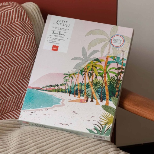 Pintura por números La Petit Épicerie Petit Pinceau 24,5x32,5 cm - Bora-Bora