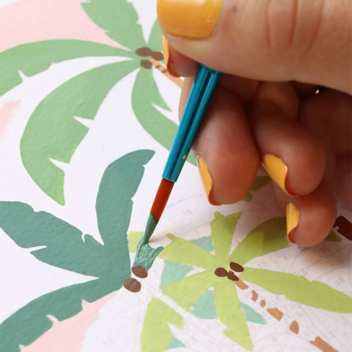 Pintura por números La Petit Épicerie Petit Pinceau 24,5x32,5 cm - Bora-Bora