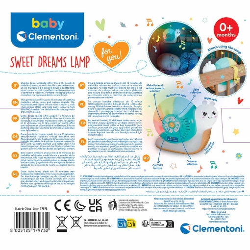 CLEMENTONI Baby luminous snail