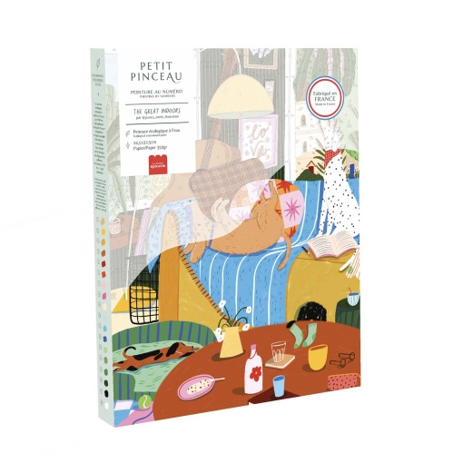 Pintar por números La Petite Épicerie Petit Pinceau 24,5x32,5 cm - Great Indoors