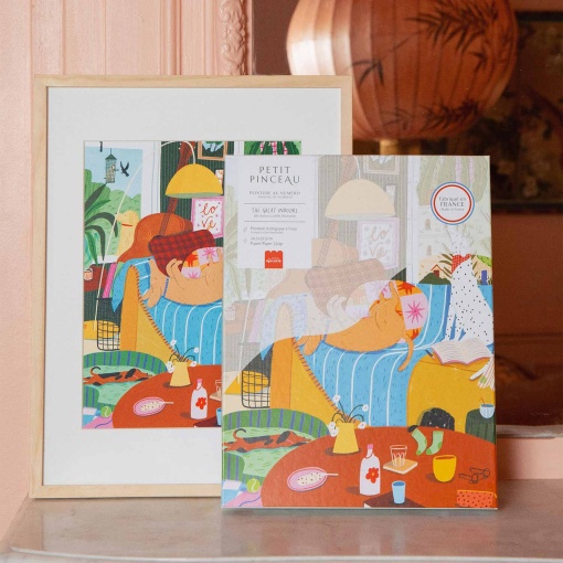 Pintar por números La Petite Épicerie Petit Pinceau 24,5x32,5 cm - Great Indoors