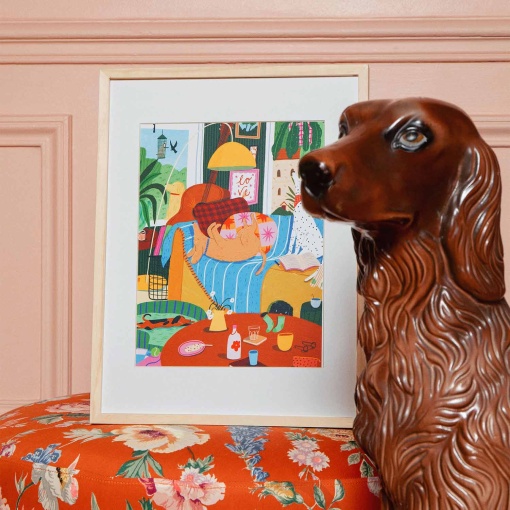 Pintar por números La Petite Épicerie Petit Pinceau 24,5x32,5 cm - Great Indoors